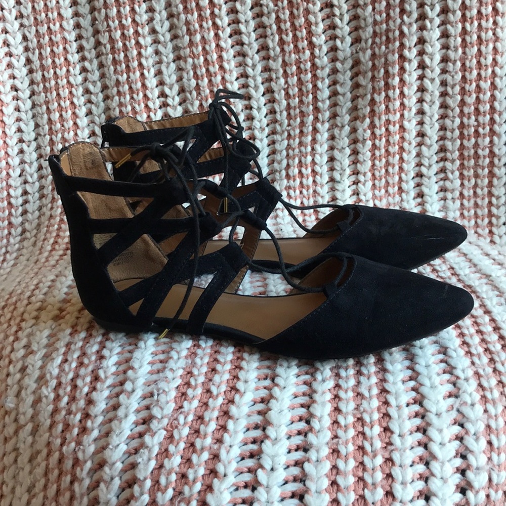 Target Mossimo || Black Flats
